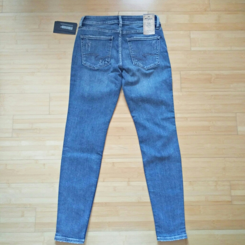-NWT- Silver Jeans Suki Super Skinny Jeans 27 - Picture 5 of 14